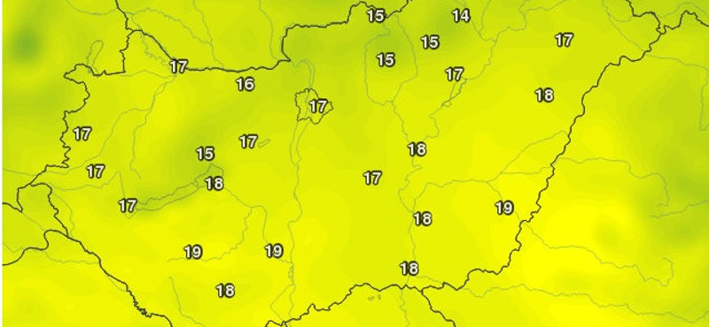 Hétvégén 20 fok is lehet, de nem lesz sok örömünk benne
