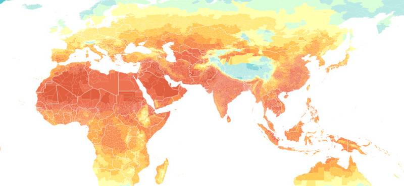 Ijesztőbb a figyelmeztetéseknél: nézze meg interaktív térképen a klímaváltozás hatását