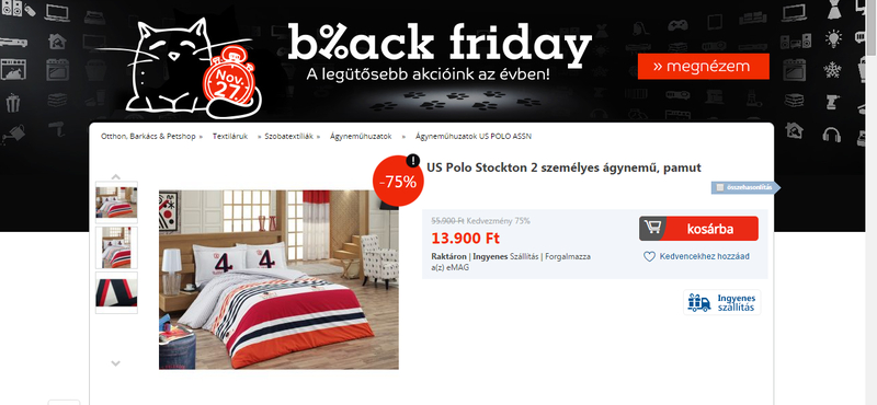 Black Friday: hol vannak a 70-80 százalékos engedmények?