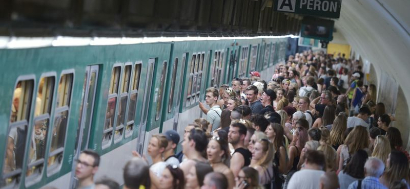 Megkezdődött a Sziget, dugig van a HÉV