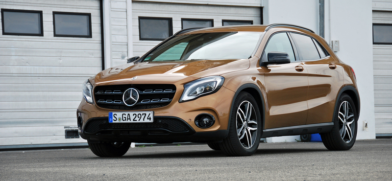 Mercedes GLA-teszt: prémiumnak látszó valóság