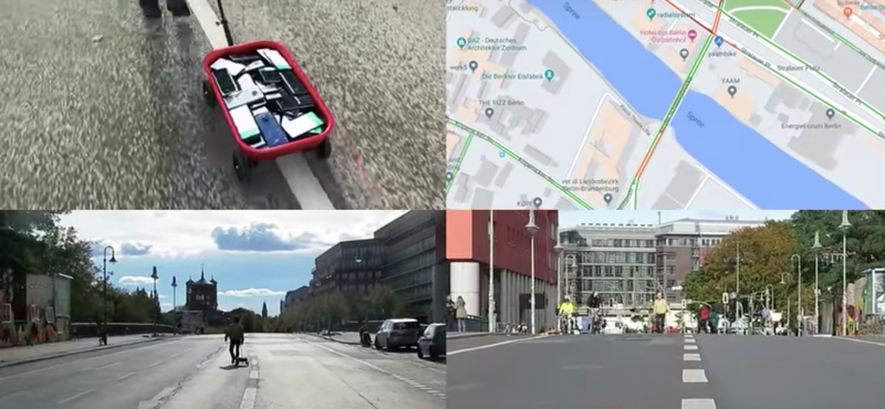 Kihasználta a Google Térkép "hibáját", leürítette a forgalmas utcákat egy német férfi – videó