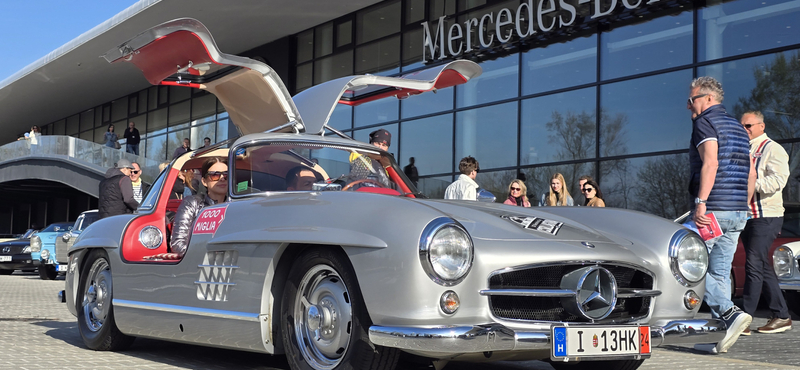 7 személyes régi dízel kombitól a milliárdos sirályszárnyas kupéig: a Mercedes Csillagtúrán versenyeztünk