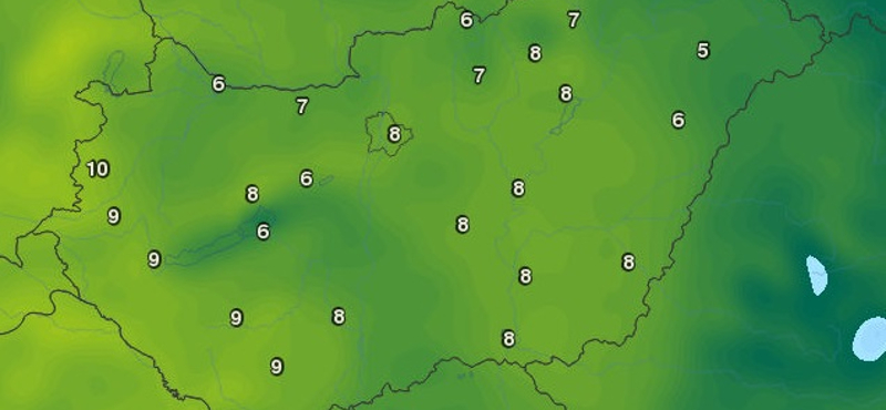 Felszakad a hidegpárna, karácsonykor +11 fok is lehet