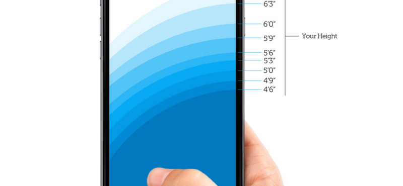 Elég nagy a keze az iPhone 6 Plushoz? Egy grafika eldönti