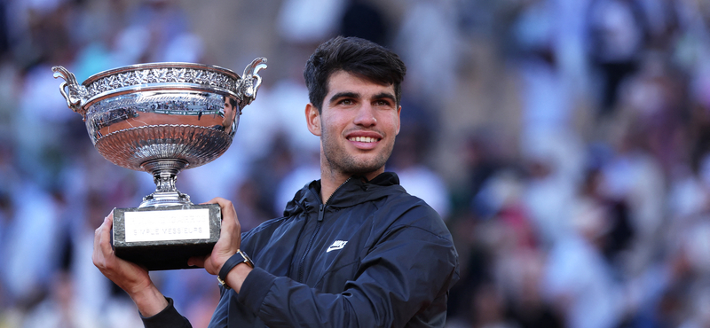 Alcaraz legyőzte Zverevet, övé a Roland Garros trófeája