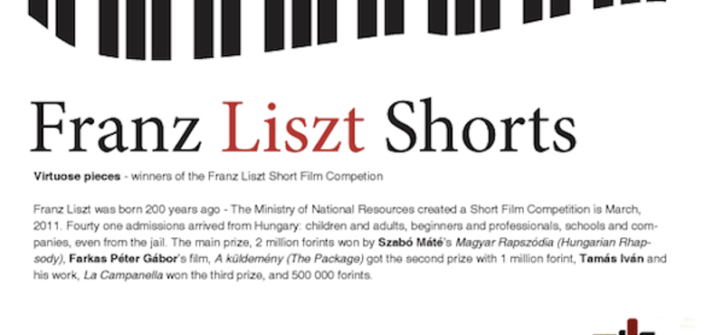 A Liszt rövidfilmpályázat győztesei az interneten