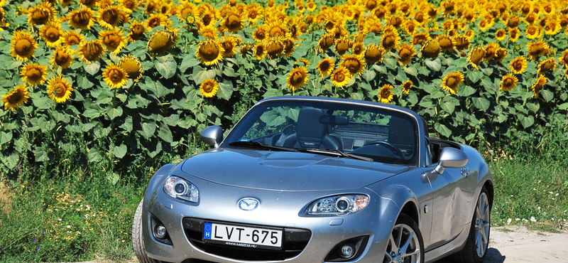 Mazda MX-5 teszt: száguldunk és félünk