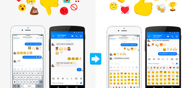 Frissítse a Messengert, több mint 100 új jel jött bele