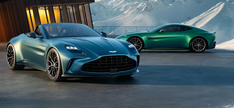 Rekordgyorsan nyitja tetejét a legújabb gyönyörű Aston Martin kabrió