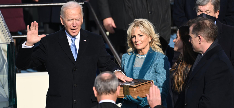 Letette a hivatali esküt Joe Biden, ő az Egyesült Államok 46. elnöke