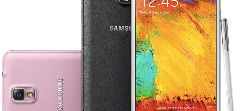 Itt a Samsung Galaxy Note 3