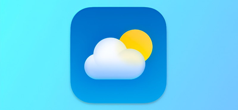 Hamarosan hasznosabb lesz az iPhone-okon az időjárás app