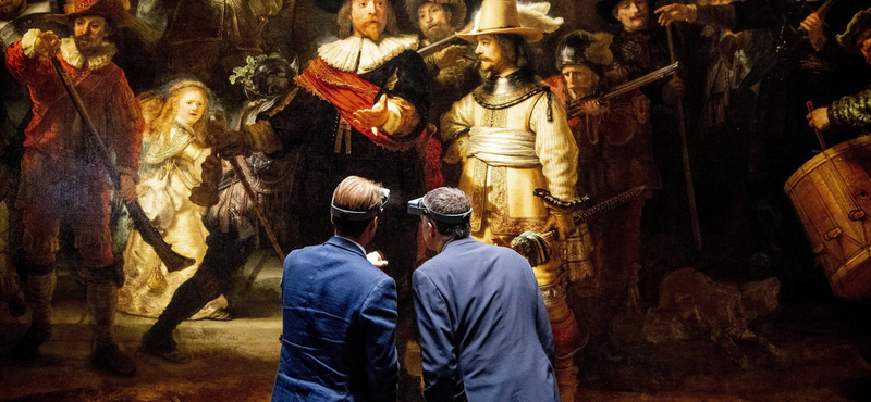 Élőben nézheti, ahogy Rembrandt mesterművét restaurálják