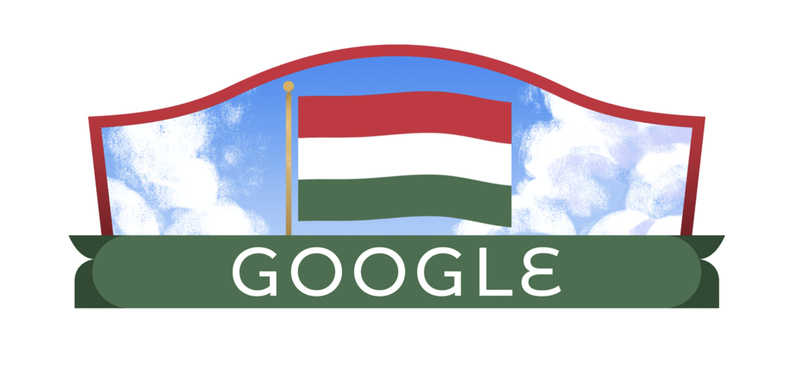 Büszkén lobogó zászlót kaptak a magyarok a Google-től az 1848–49-es forradalom és szabadságharc évfordulója alkalmából