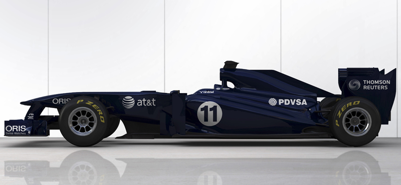 Fotó: itt a Williams új Forma-1-es versenyautója