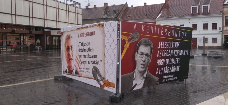 A Fidelitas szerint Mesterházy Attila is veszélyes kerítésbontó