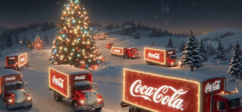 Idén mesterséges intelligenciával készültek a Coca-Cola karácsonyi reklámjai, sokan csalódtak