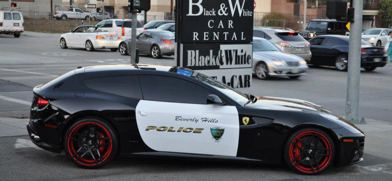 Ferrari FF Beverly Hills Police