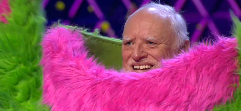 Arató András, azaz Hide The Pain Harold volt az RTL Klub Szörnyecskéje