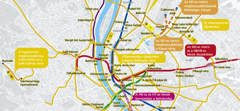 Ez a legfontosabb infografika arról, mennyire átszerveznék Budapest közlekedését