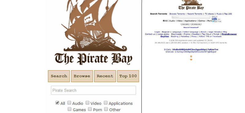 Letöltők figyelem: itt a The Pirate Bay újdonsága