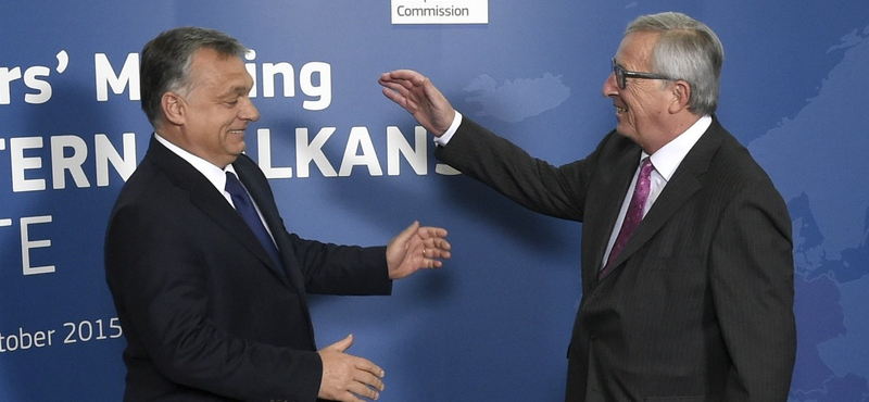 Juncker Tallinnba hívta Orbánt raportra