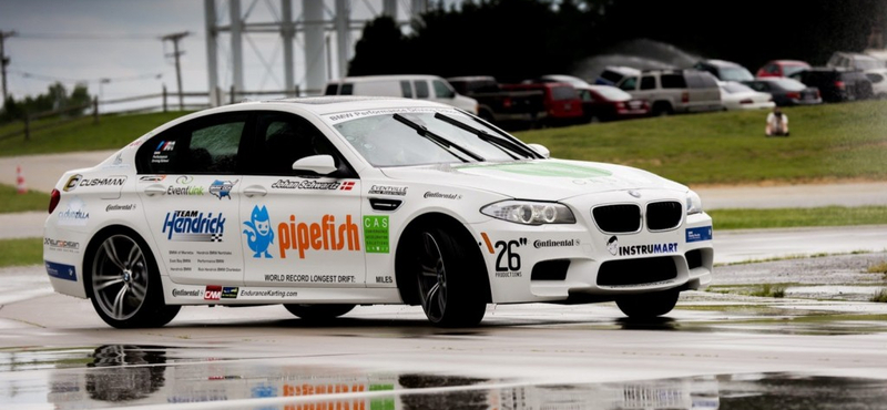 Drift-világcsúcs egy M5-ös BMW-vel – videó