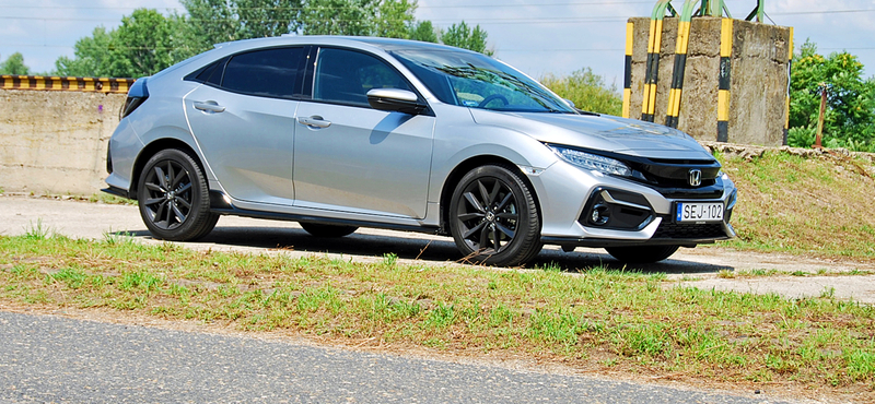 A szükséges (egy henger) plusz – teszten a Honda Civic Sport Plus