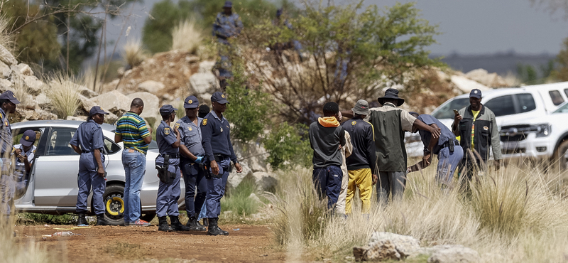 Négyezer illegális bányász maradt étlen-szomjan a föld alatt Dél-Afrikában