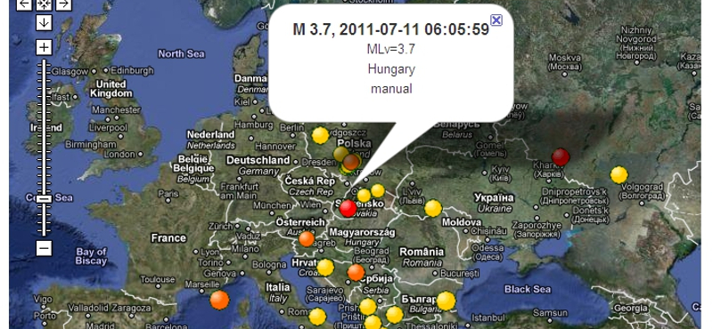 Földrengés volt Magyarországon, Budapesten is érezni lehetett