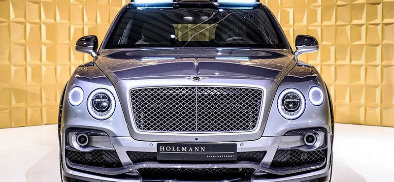 Ha már Bentley Bentayga, nézzen ki ilyen kegyetlenül - fotók 