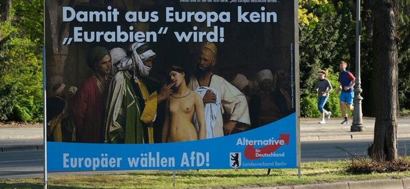 Botrányt okoztak az AfD berlini választási plakátjai