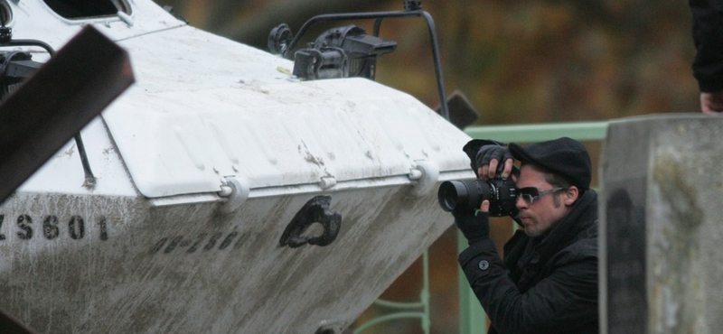 Videó: zombi szeretett volna lenni Brad Pitt filmjében