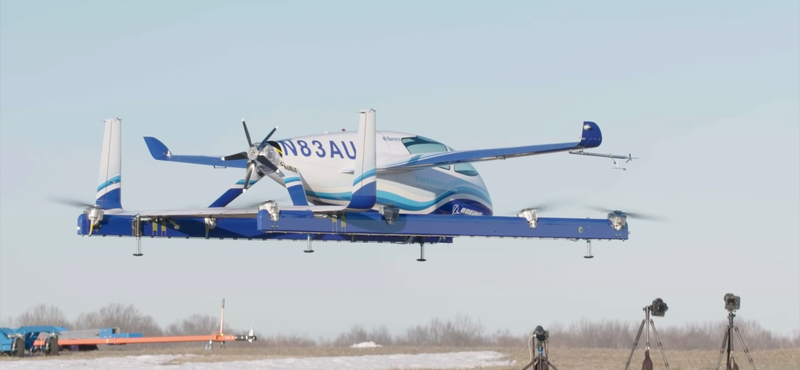 Tényleg repülő taxit fejleszt a Boeing, már meg is volt az első teszt – videó