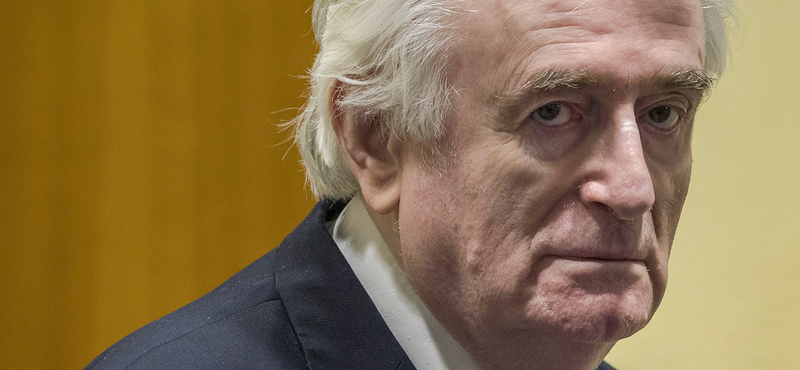 Súlyosbították Radovan Karadzic ítéletét, élete végéig börtönben marad