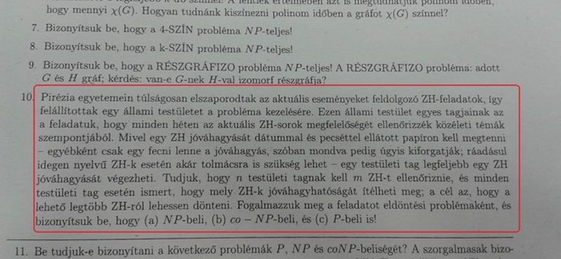 Fotó: A Műegyetem imádja az áthallásos, aktuálpolitikai ZH-példákat