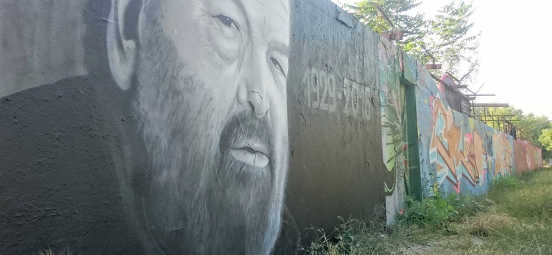 Megszólalt az átfestett Bud Spencer-portrét alkotó graffitis