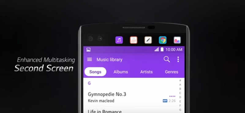 Itt az első hivatalos videó az LG új csúcstelefonjáról