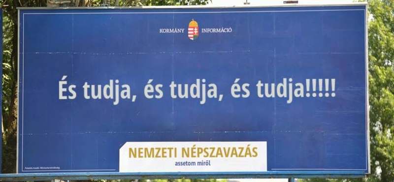 Tökmindegy, hogy érvényes lesz-e a népszavazás