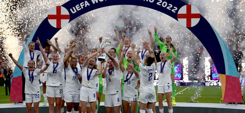 Anglia nyerte a női foci-Eb-t
