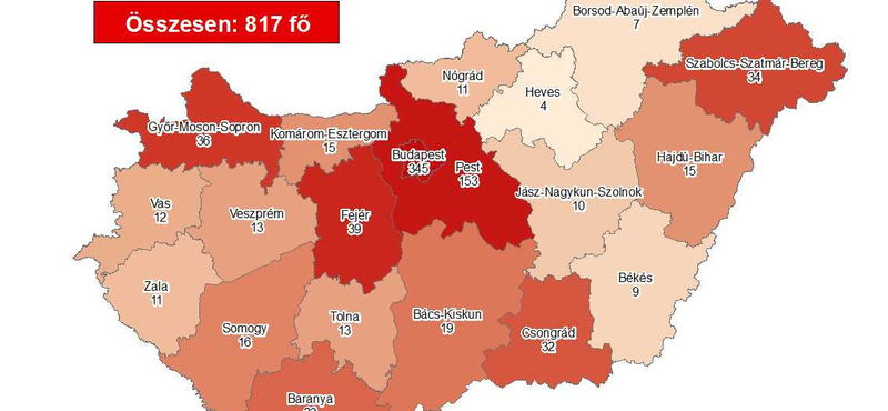 Cser-Palkovics: Drasztikusan nőtt a megyében a fertőzöttek száma