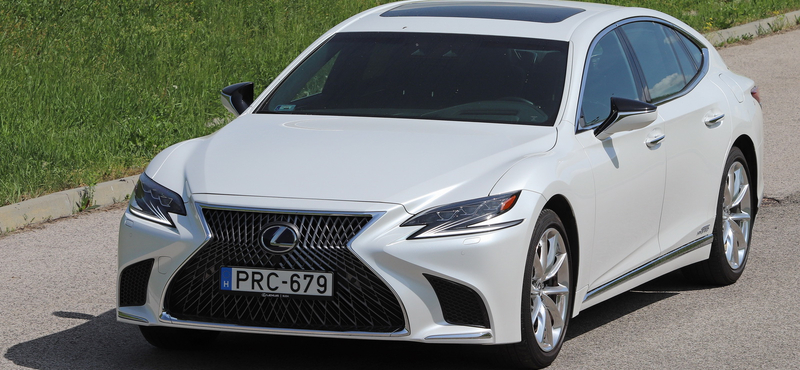 Szentségtörés: teszten a legdurvább japán luxusautó, a Lexus LS500h