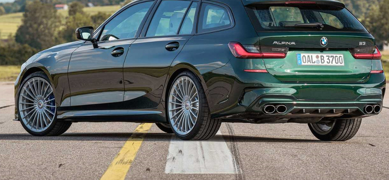 Mivel a BMW M3-asból nincs kombi, ezt a hiányt pótolja az Alpina