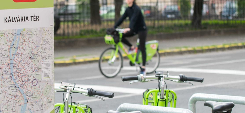 Rekordokat dönt a Bubi, 190 új bringát állítanak rendszerbe