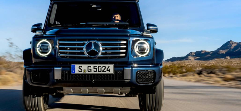 Megújult a legendás kocka: itt a felfrissített Mercedes G-osztály terepjáró
