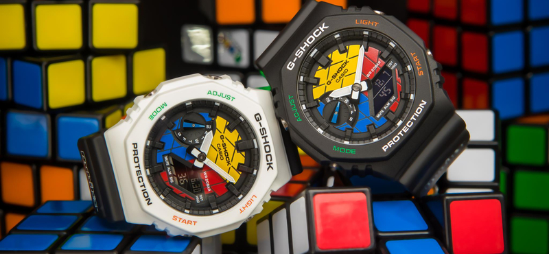 A Rubik-kocka előtt tiszteleg a Casio új órája, és úgy is néz ki