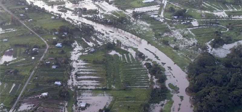 Leborotválta a kis Koro szigetet az eddigi legerősebb ciklon