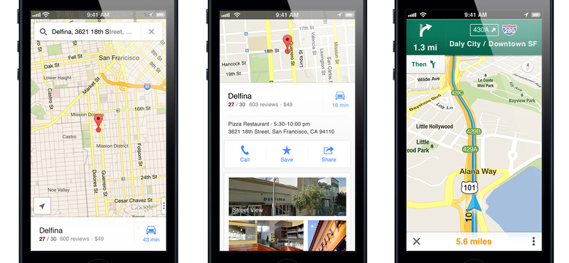 Végre újra itt az iPhone-os Google Maps