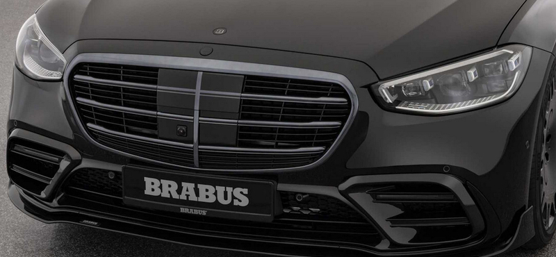 Kereken 500 lóerős az új Brabus Mercedes S-osztály